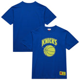 New York Knicks Hardwood Classics Neon Nights Premium T-Shirt - Blue shop