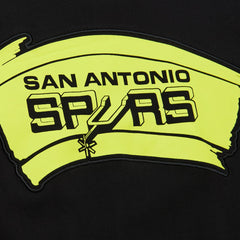 San Antonio Spurs Hardwood Classics Neon Nights Premium T-Shirt - Black sale