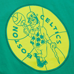 Boston Celtics Hardwood Classics Neon Nights Premium T-Shirt - Kelly Green on sale