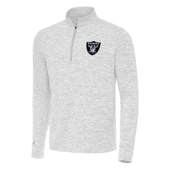 Las Vegas Raiders Antigua Cause Quarter-Zip Top - Gray cheap