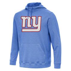 New York Giants Antigua Cloud Pullover Hoodie - Heather Royal discount