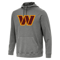 Washington Commanders Antigua Cloud Pullover Hoodie - Heather Black sale