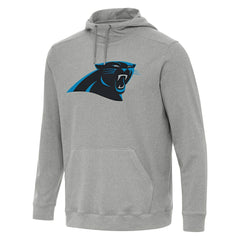 Carolina Panthers Antigua Cloud Pullover Hoodie - Heather Gray sale
