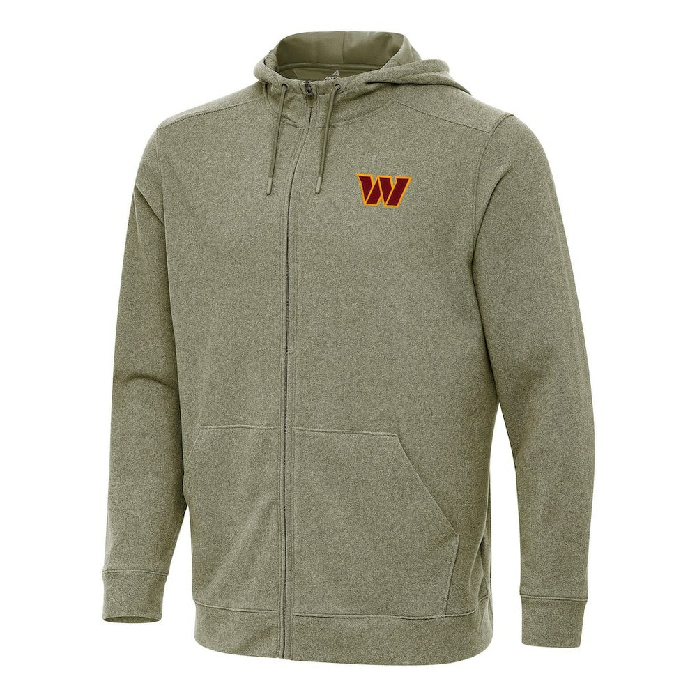 Washington Commanders Antigua Effortless Full-Zip Hoodie - Olive cheap