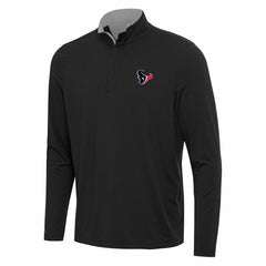 Houston Texans Antigua Content Quarter-Zip Pullover Top - Black/Gray cheap