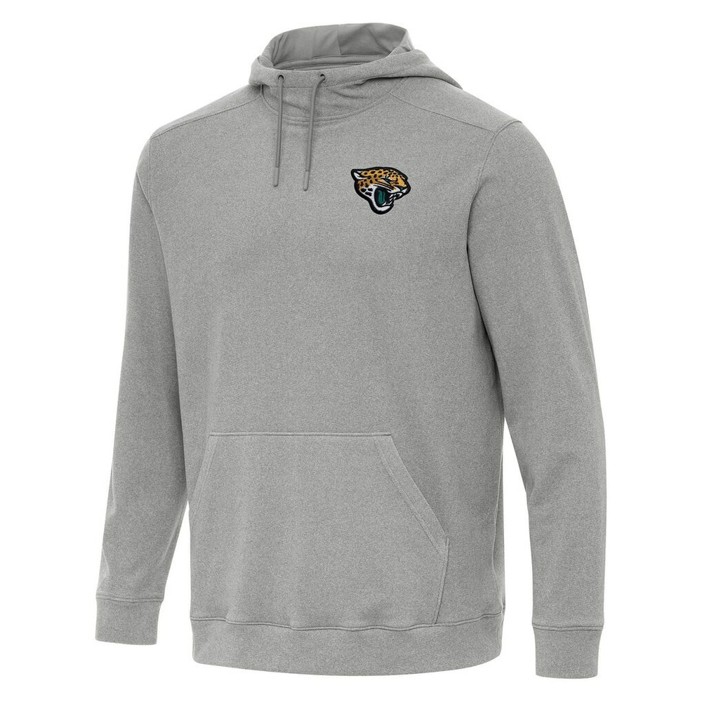 Jacksonville Jaguars Antigua Cloud Pullover Hoodie - Heather Gray for sale
