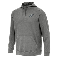 Philadelphia Eagles Antigua Cloud Pullover Hoodie - Heather Black online