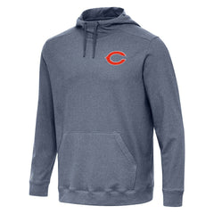 Chicago Bears Antigua Cloud Pullover Hoodie - Heather Navy for sale