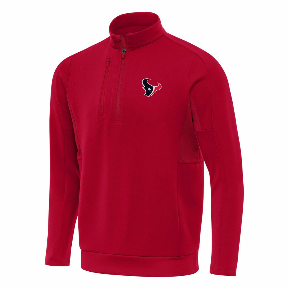 Houston Texans Antigua Generation Quarter-Zip Pullover Top - Red sale