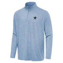 Dallas Cowboys Antigua Hunk Quarter-Zip Jacket - Heather Royal sale