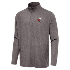 Cleveland Browns Antigua Hunk Quarter-Zip Jacket - Brown outlet