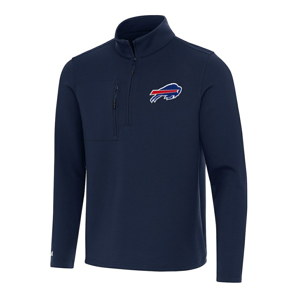 Buffalo Bills Antigua Insider Quarter-Zip Pullover Top - Navy outlet