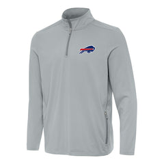 Buffalo Bills Antigua Perilous Quarter-Zip Pullover Top - Gray discount