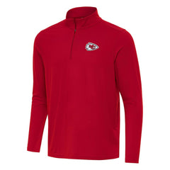 Kansas City Chiefs Antigua Intent Quarter-Zip Pullover Top - Red sale