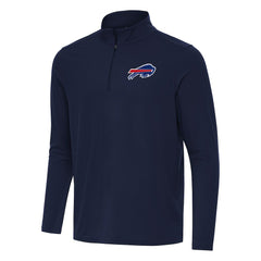 Buffalo Bills Antigua Intent Quarter-Zip Pullover Top - Navy online