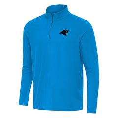 Carolina Panthers Antigua Intent Quarter-Zip Pullover Top - Blue online