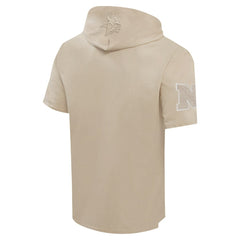 Minnesota Vikings Pro Standard Neutrals Capsule Short Sleeve Pullover Hoodie - Tan online