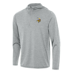 Minnesota Vikings Antigua Tidy Quarter-Zip Pullover Hoodie - Heather Gray cheap