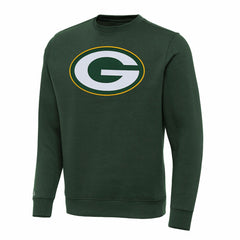 Green Bay Packers Antigua Victory Pullover Sweatshirt - Hunter Green on sale