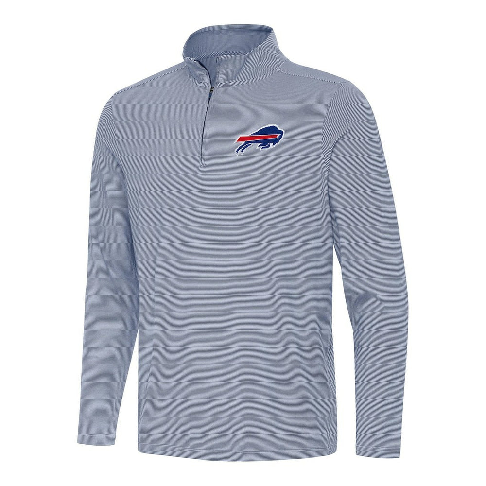 Buffalo Bills Antigua Twine Quarter-Zip Jacket - Navy/White discount