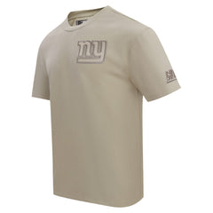 New York Giants Pro Standard Drop Shoulder T-Shirt - Tan on sale