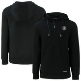 Houston Astros Cutter & Buck Roam Eco Recycled Half-Zip Pullover Hoodie Black