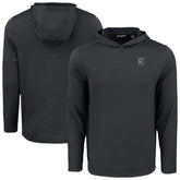 Kansas City Royals Cutter & Buck Coastline Epic Comfort Eco Recycled Long Sleeve Hoodie T-Shirt Black
