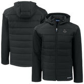Boston Red Sox Cutter & Buck Evoke Hybrid Eco Softshell Recycled Full-Zip Jacket Black