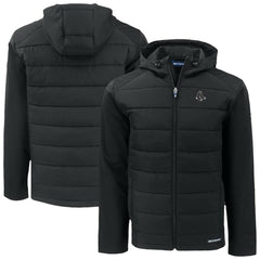 Boston Red Sox Cutter & Buck Evoke Hybrid Eco Softshell Recycled Full-Zip Jacket Black