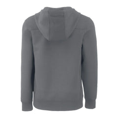 New York Yankees Cutter & Buck Roam Eco Recycled Tri-Blend Half-Zip Hoodie Gray