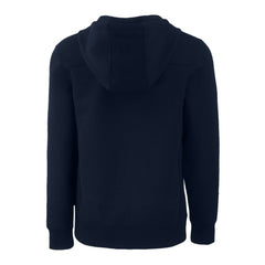 Milwaukee Brewers Cutter & Buck Roam Eco Recycled Tri-Blend Half-Zip Hoodie Navy