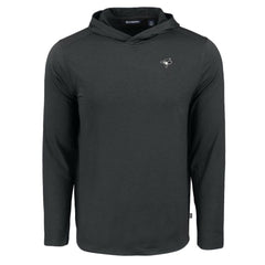 Toronto Blue Jays Cutter & Buck Coastline Epic Comfort Eco Recycled Long Sleeve Hoodie T-Shirt Black