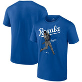 Bobby Witt Jr. Kansas City Royals Player Swing T-Shirt Royal