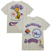 Philadelphia 76ers Hardwood Classics Legacy Defined Retro Championship T-Shirt - Oatmeal sale