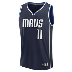 Kyrie Irving Dallas Mavericks Fast Break Replica Player Jersey sale - Statement Editi- Navy shop