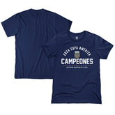 Argentina National Team 1863FC 2024 Copa America Champions T-Shirt - Navy for sale