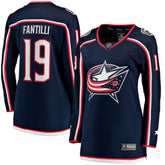 Adam Fantilli Columbus Blue Jackets Fanatics Women's Home Premier Breakaway Player Jersey Breakaway Jersey - Navy Jerseys