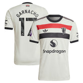 Alejandro Garnacho Manchester United Originals 2024/25 Third Jersey Discount - Cream