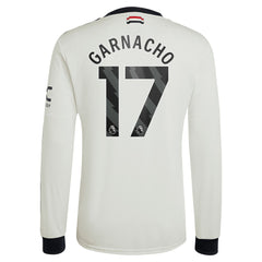 Alejandro Garnacho Manchester United Originals 2024/25 Third Replica Long Sleeve Jersey - Cream shop