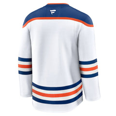 Edmonton Oilers Fanatics Away Premium Jersey - White Jerseys