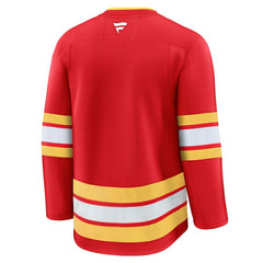 Calgary Flames Fanatics Home Premium Jersey - Red Jerseys