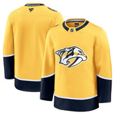 Nashville Predators Fanatics Home Premium Jersey - Yellow Jerseys