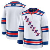 New York Rangers Fanatics Away Premium Jersey - White Jerseys