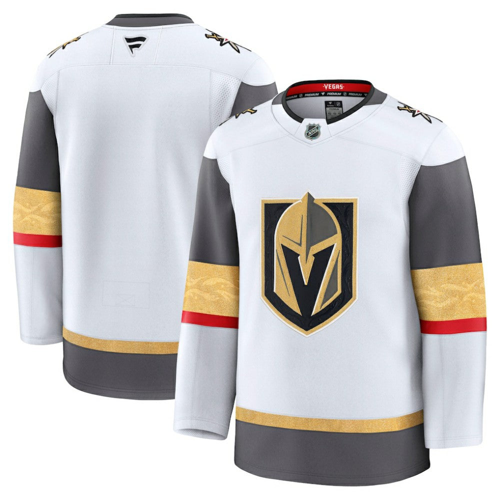 Vegas Golden Knights Fanatics Away Premium Jersey - White Jerseys