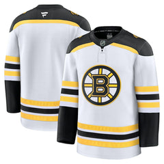 Boston Bruins Fanatics Away Premium Jersey - White Jerseys