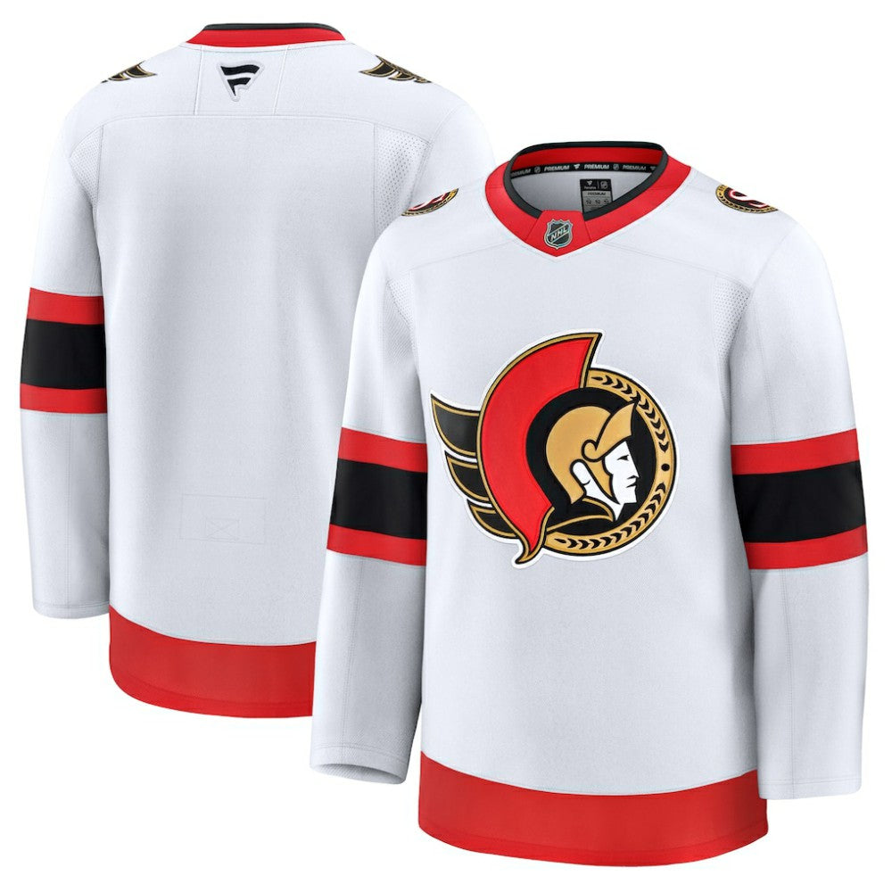 Ottawa Senators Fanatics Away Premium Jersey - White Jerseys
