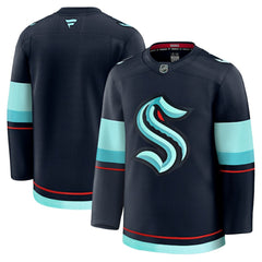 Seattle Kraken Fanatics Home Premium Jersey - Deep Sea Blue Jerseys