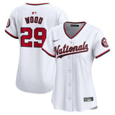 James Wood Washington Nationals Women's Home Limited Player Jersey White