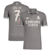Vini Jr. Real Madrid Originals 2024/25 Third Player Jersey Discount - Charcoal
