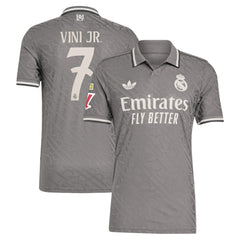 Vini Jr. Real Madrid Originals 2024/25 Third Player Jersey - Charcoal shop